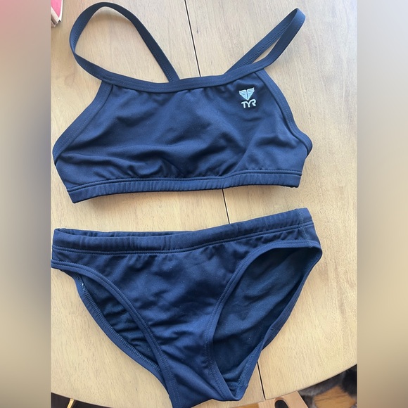 TYR Women’s Swim Bikini - Black - EUC - Picture 1 of 3